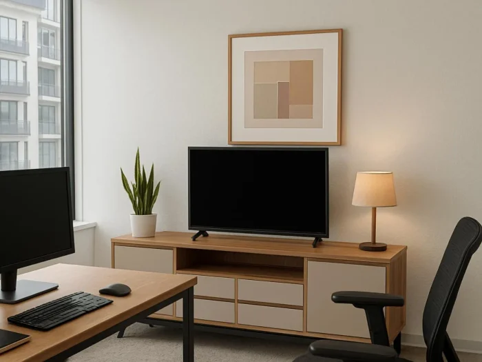 Armario Work en Madera natural - Muebles para TV, Uruguay | Arquetipo, vista 3