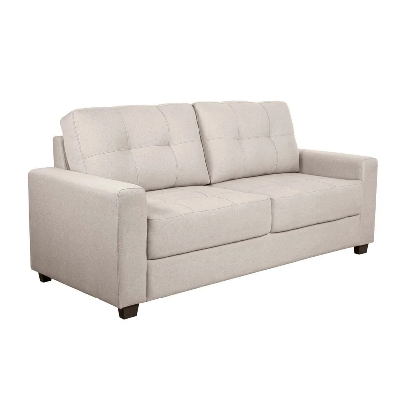 Sillón 3 Cuerpos Tela Natural-beige Piria Arena en Beige - Sillones y sofás, Uruguay | Divino, vista 3