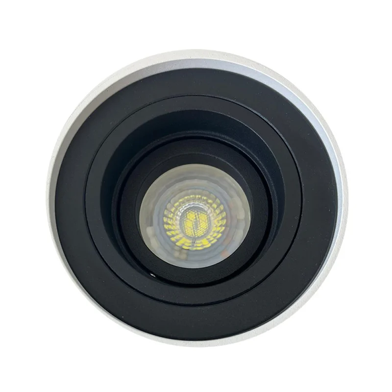Lámpara de Techo Lux Bari Downlight Blanco en Blanco - Lámparas colgantes, Uruguay | Serlux, vista 4