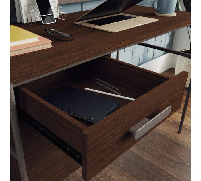 Escritorio Cajonera doble - Sauder - Linea Radial en Marrón - Escritorios y sillas de escritorio, Uruguay | Rústico Hogar, vista 3