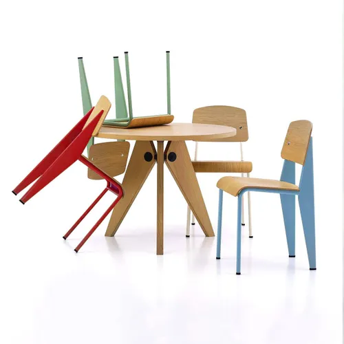 Standard Chair | Jean Prouvé en Negro - Sillas, Uruguay | Mad for Modern