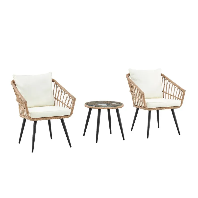 Juego Muebles De Jardin Max en Beige - Muebles para el exterior, Uruguay | Ecowood