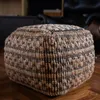 Puff almohadón de piso tejido de yute 40cm - Butacas, banquetas y puffs, Uruguay | Buho Store, vista 2 de 7
