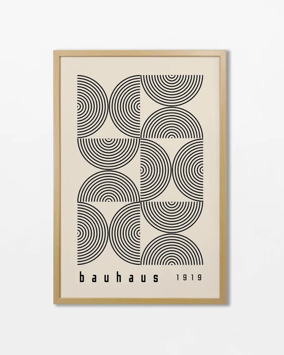 Bauhaus - Black & white N.02 - Láminas, Uruguay | La Cuadrería