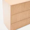 Cómoda Helvine 3 cajones de chapa de roble 90 x 78 cm FSC 100% en Marrón - Cómodas, Uruguay | Kavehome, vista 6 de 10