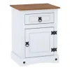 Promo 2 Mesa De Luz Linea Naturale - BLANCO en Blanco - Mesas de luz, Uruguay | La Cueva Muebles, vista 5 de 7