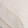 Reposapiés Veliro de chenilla beige y patas de acero con acabado negro 85 x 90 cm FSC Mix Credit en Beige - Sillones y sofás, Uruguay | Kavehome, vista 5 de 7
