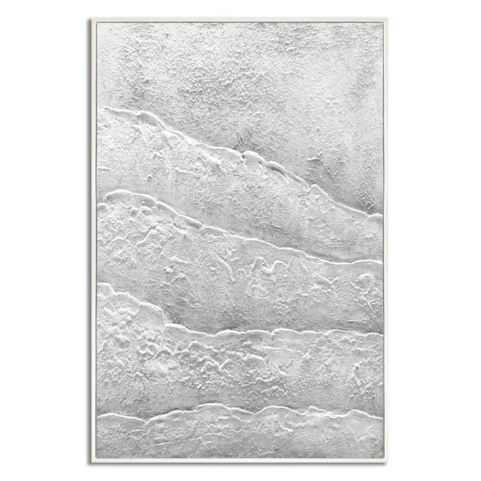 CUADRO CANVAS 60x90cm MARCO OLAS 1 en Gris - Decoración de pared, Uruguay | Decohogar