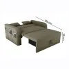 Sofa Cama 2 Plazas Abertura Frontal Ruedas Patas De Plastico - Sillones y sofás, Uruguay | Soy Hogar, vista 4 de 10