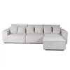 Sofá Modular Maia (4 módulos) - Tela Microfibra - 12073 (Greige) en Beige - Sillones y sofás, Uruguay | NYR, vista 2 de 8