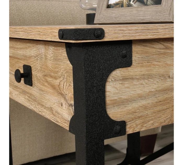 Mesa de Arrime - Sauder - Linea Steel River en Madera natural - Mesas de arrimo, Uruguay | Ecowood, vista 3