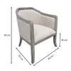 Butaca Elizabeth en Beige - Butacas, banquetas y puffs, Uruguay | La Cueva Muebles, vista 4 de 8