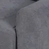 Sofá Elyon - Tela Microfibra - 3 cuerpos - 9250 (Grafito) en Gris - Sillones y sofás, Uruguay | NYR, vista 3 de 4