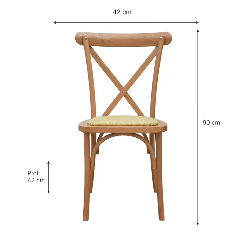 Silla Moderna de Diseño 100% Madera con Respaldo Curvo en Madera natural - Sillas, Uruguay | Soy Hogar, vista 5