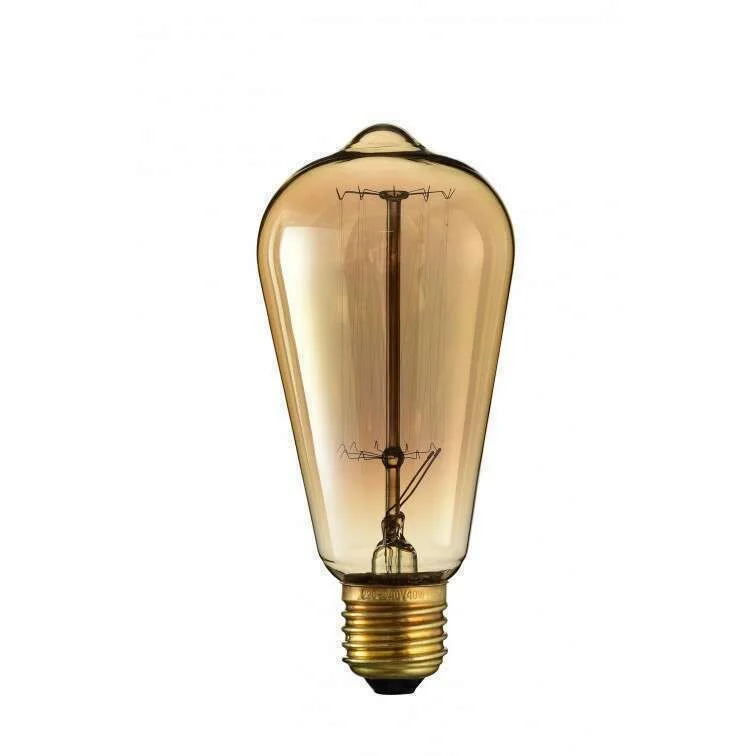 BOMBITA MULTIFILAMENTO VINTAGE - 60 W en Amarillo - Lámparas de mesa, Uruguay | La Iberica, vista 4
