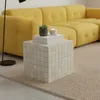 Mesa Lateral Ceramica Natural-beige Oia Beige en Beige - Mesas de living, Uruguay | Divino, vista 1 de 5
