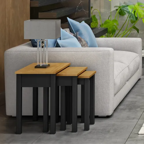 Mesa ratona auxiliar Nido - Linea Loft en Multicolor - Mesas de living, Uruguay | Ecowood