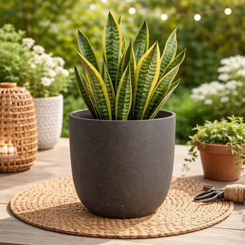 MACETA JAR Gris Large en Gris - Decoración, Uruguay | Viasono