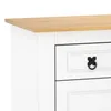 MESA DE LUZ 1 PUERTA 1 CAJON CERA BLANCO - Mesas de luz, Uruguay | Alfa Ventas, vista 3 de 4