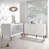Cómoda 3 Cajones 1 Puerta Zapatera Infantil - Theo - Blanco en Blanco - Cómodas, Uruguay | Rústico Hogar, vista 2 de 3