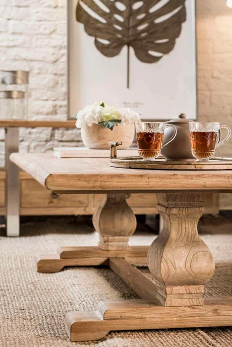 MESA LIVING ISABEL - 1.50 X 0.80 en Madera natural - Mesas de living, Uruguay | La Iberica