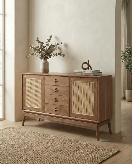Aparador Londres en Madera natural - Muebles, Uruguay | Indrana