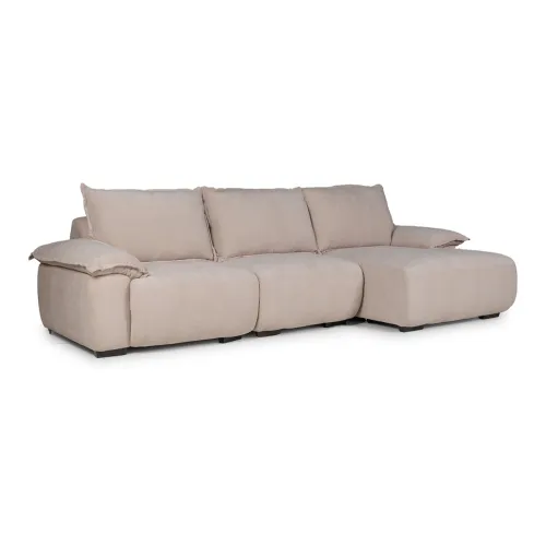 Rinconera Santorini - Tela Microfibra - Chaise derecho - 12072 (Beige) en Beige - Sillones y sofás, Uruguay | NYR