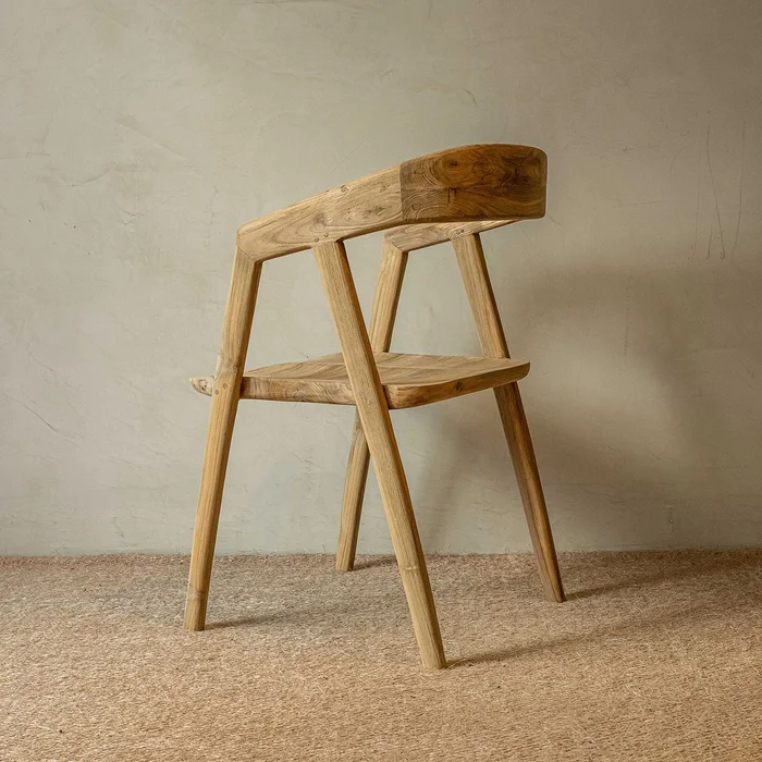 Silla Carmen en Madera natural - Sillas, Uruguay | De Arcos, vista 2