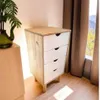 Cajonera 4 C Mel/gris Linea Nordica en Madera Maciza - Cómodas, Uruguay | Que Sal Muebleria, vista 16 de 16