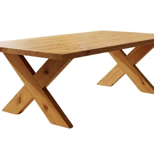 Mesa de Living Pata X MUESTRA en Madera natural - Mesas de living, Uruguay | Finkel