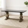 MESA DE COMEDOR FRENCH Negro en Negro - Mesas de comedor, Uruguay | Viasono, vista 1 de 5