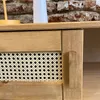 Rack 160cm - Madera de Pino y Rattan Natural - Linea Yakarta - Muebles para TV, Uruguay | Berna home, vista 8 de 11