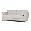 Sofá Capri - Tela Microfibra - 3 cuerpos - Kruger 02-152 (Beige) en Beige - Sillones y sofás, Uruguay | NYR, vista 1 de 6