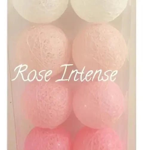 Guirnalda Esferas Decorativas Con Luz- 2 Tonos Rosa-blanco - Iluminarás - Lámparas de mesa, Uruguay | Iluminaras