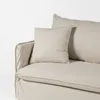 Sofá Snow con Funda - Tela Rústica - 3 cuerpos - TD5260-1635 (Beige) en Beige - Sillones y sofás, Uruguay | NYR, vista 4 de 5