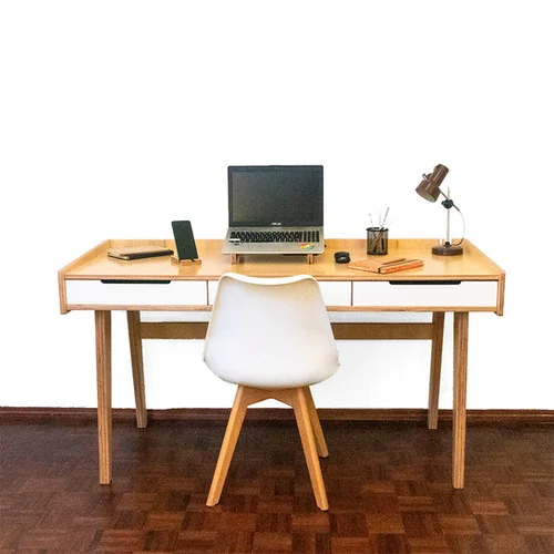 Escritorio Liverpool en Madera natural - Escritorios, Uruguay | Benteveo