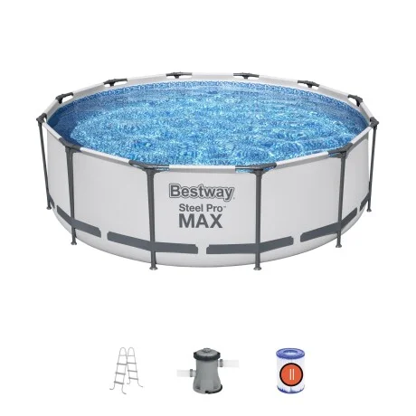 Piscina Bestway 9150L en Gris - Muebles para el exterior, Uruguay | La Cueva Muebles, vista 14