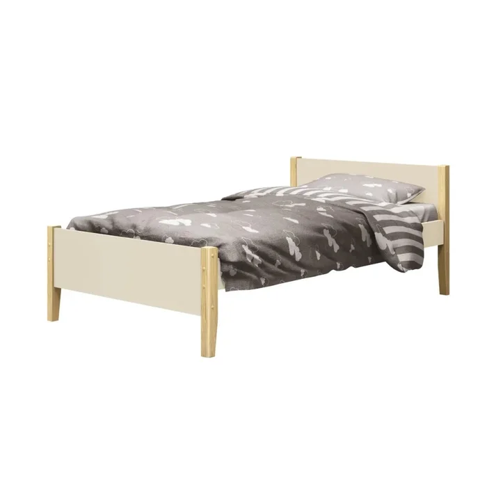 Cama 1 Plaza - Simba - Arena/Natural - Dormitorio, Uruguay | Ecowood, vista 2