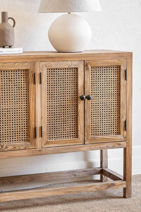 APARADOR BALEAR - OLMO Y ESTERILLA en Madera natural - Bibliotecas, Uruguay | La Iberica, vista 4