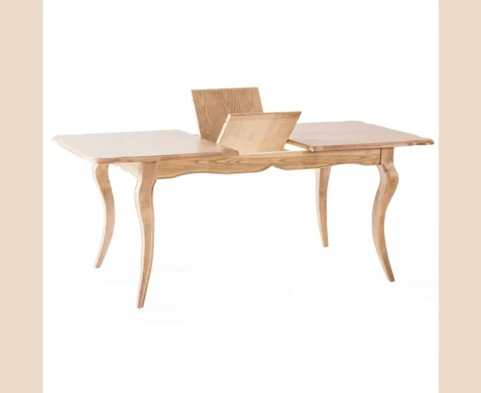 Mesa Extensible en Madera natural - Mesas de comedor, Uruguay | Viladecó Muebles