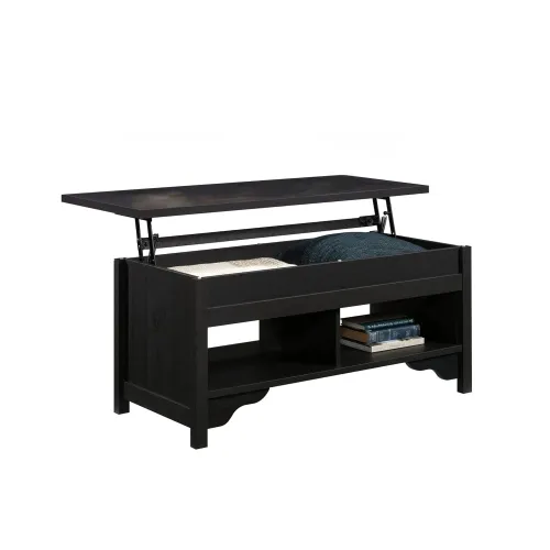 Mesa Ratona Articulada 4V Sauder en Negro - Mesas de living, Uruguay | Ecowood