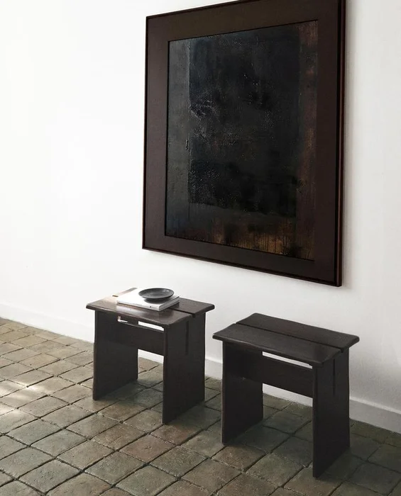 MESA AUXILIAR MADERA MANGO en Madera natural - Mesas de living, Uruguay | Zara Home