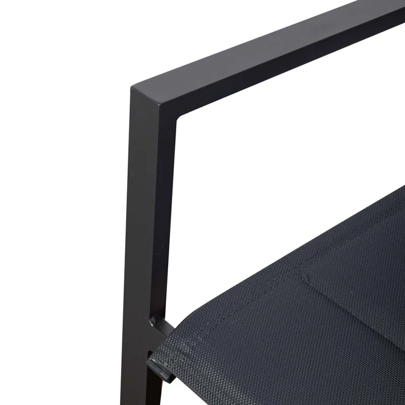 Silla De Exterior Aluminio Gris Portofino en Gris - Muebles para el exterior, Uruguay | Divino, vista 7