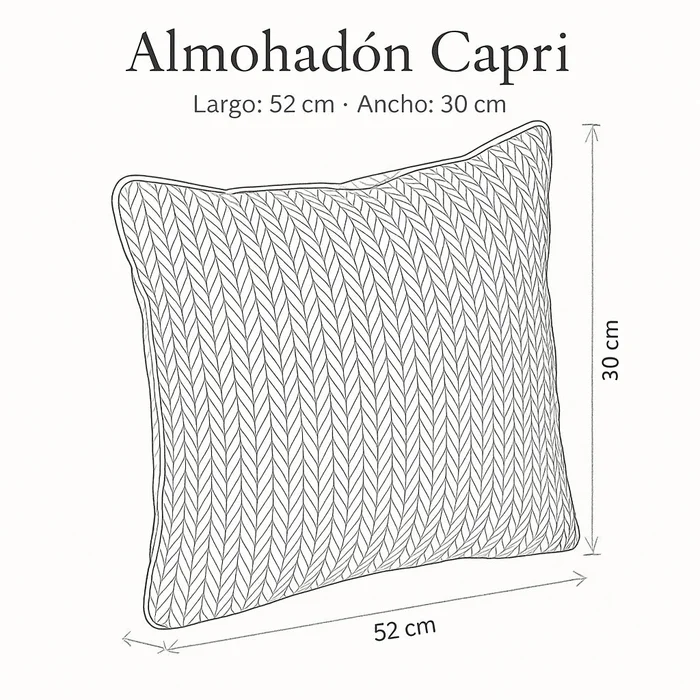 Almohadón de Sisal Capri | Casakos Uruguay en Beige - Butacas, banquetas y puffs, Uruguay | Casakos, vista 10