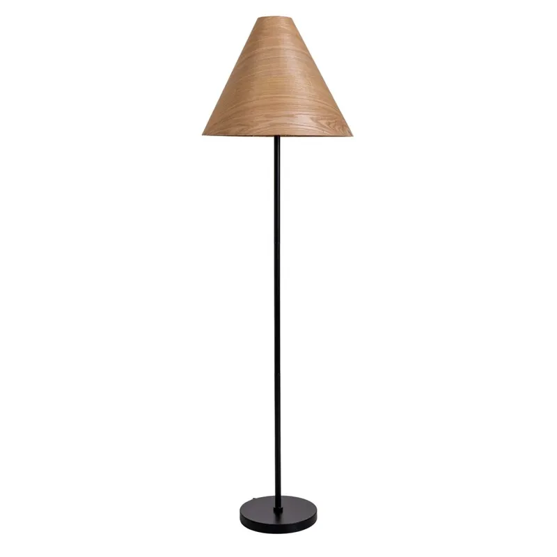 Lampara De Pie Metal Negro Wad6 en Negro - Lámparas de pie, Uruguay | Divino