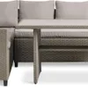 Set jardín AGERMOSE 6 plazas natural en Madera natural - Muebles para el exterior, Uruguay | JYSK, vista 2 de 5