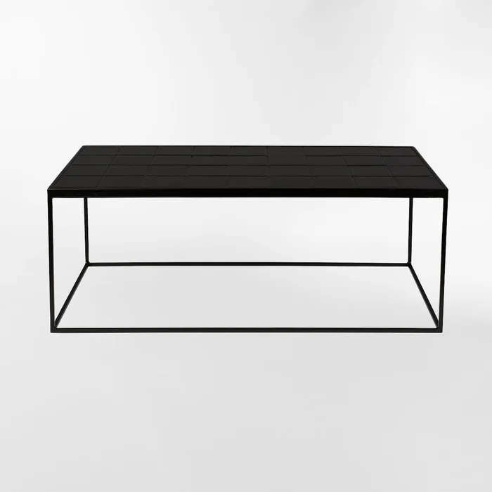 Mesa de centro GLAZED Negro en Negro - Mesas de comedor, Uruguay | Viasono, vista 3