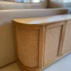 Rack curvo en Madera natural - Muebles para TV, Uruguay | FMB, vista 2 de 3