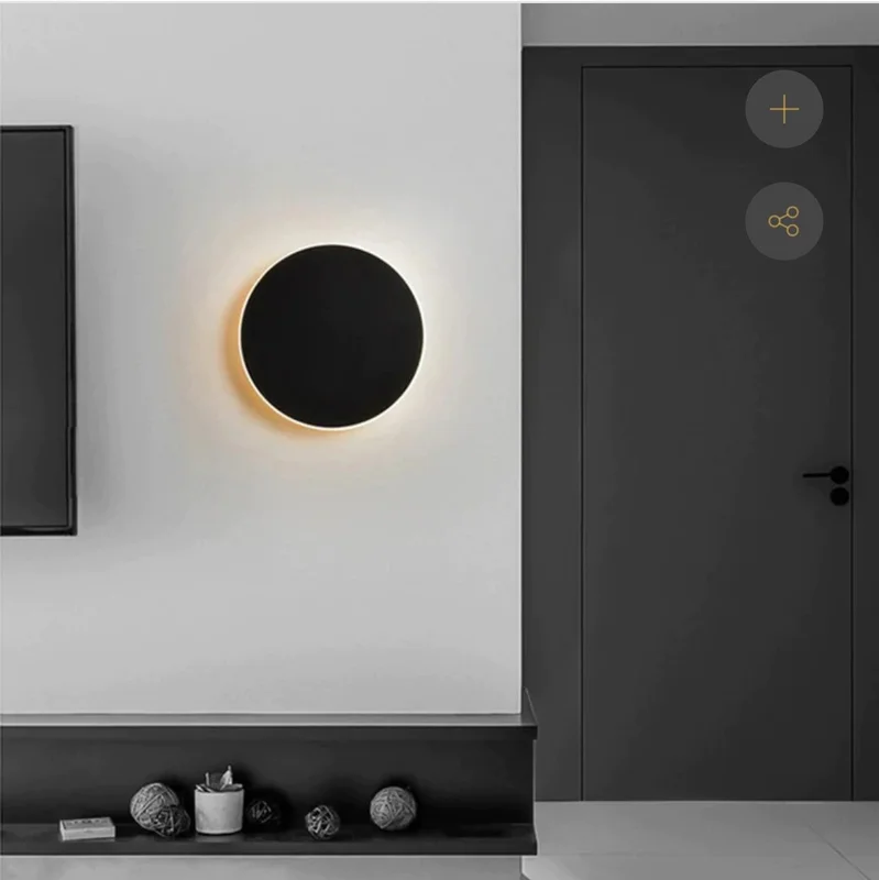 Lampara redonda metal DOT interior en Negro - Lámparas de mesa, Uruguay | Simple Deco, vista 4