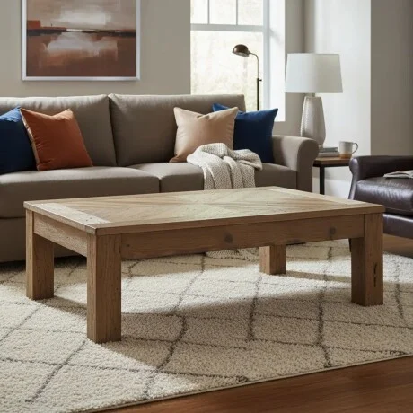 Mesa de living Linea Rimini en Madera natural - Mesas de living, Uruguay | La Cueva Muebles, vista 9